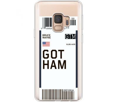 Силіконовий чохол BoxFace Samsung G960 Galaxy S9 Ticket Gotham (36194-cc92)