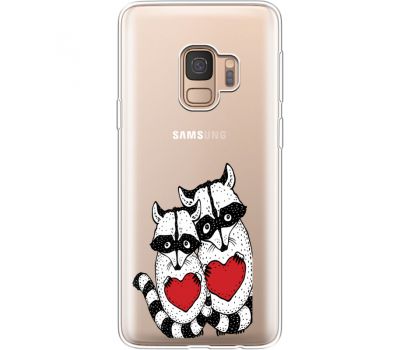Силіконовий чохол BoxFace Samsung G960 Galaxy S9 Raccoons in love (36194-cc29)