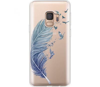 Силіконовий чохол BoxFace Samsung G960 Galaxy S9 Feather (36194-cc38)