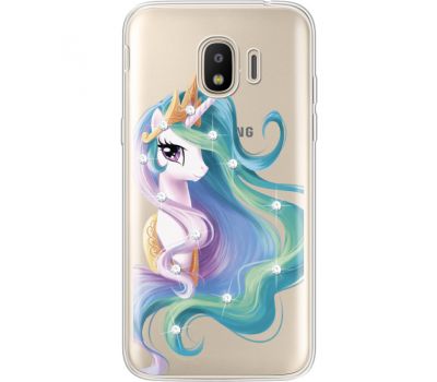 Силіконовий чохол BoxFace Samsung J250 Galaxy J2 (2018) Unicorn Queen (935055-rs3)