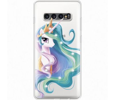 Силіконовий чохол BoxFace Samsung G975 Galaxy S10 Plus Unicorn Queen (935881-rs3)