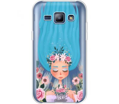 Силіконовий чохол BoxFace Samsung J100H Galaxy J1 Blue Hair (36459-cc57)