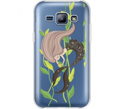 Силіконовий чохол BoxFace Samsung J100H Galaxy J1 Cute Mermaid (36459-cc62)