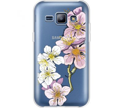 Силіконовий чохол BoxFace Samsung J100H Galaxy J1 Cherry Blossom (36459-cc4)