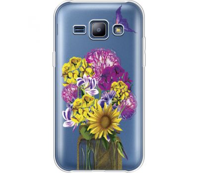 Силіконовий чохол BoxFace Samsung J100H Galaxy J1 My Bouquet (36459-cc20)