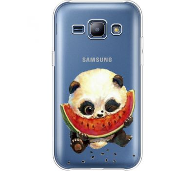 Силіконовий чохол BoxFace Samsung J100H Galaxy J1 Little Panda (36459-cc21)
