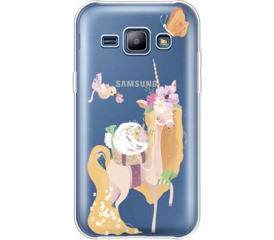 Силіконовий чохол BoxFace Samsung J100H Galaxy J1 Uni Blonde (36459-cc26)