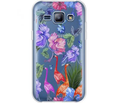Силіконовий чохол BoxFace Samsung J100H Galaxy J1 Flamingo (36459-cc40)