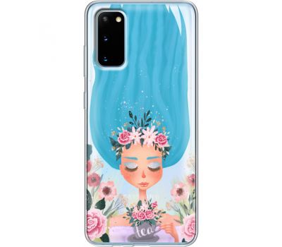 Силіконовий чохол BoxFace Samsung G980 Galaxy S20 Blue Hair (38870-cc57)