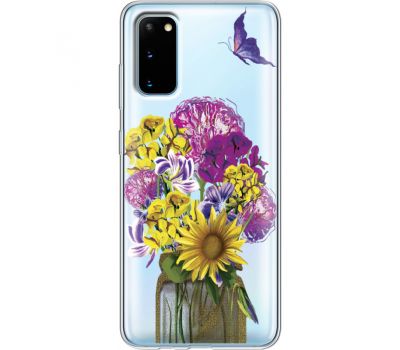 Силіконовий чохол BoxFace Samsung G980 Galaxy S20 My Bouquet (38870-cc20)