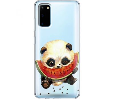 Силіконовий чохол BoxFace Samsung G980 Galaxy S20 Little Panda (38870-cc21)