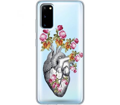 Силіконовий чохол BoxFace Samsung G980 Galaxy S20 Heart (938870-rs11)