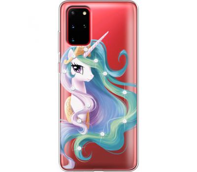 Силіконовий чохол BoxFace Samsung G985 Galaxy S20 Plus Unicorn Queen (938875-rs3)