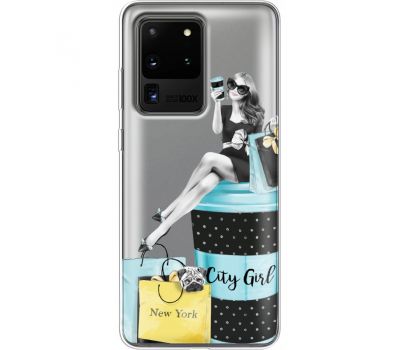 Силіконовий чохол BoxFace Samsung G988 Galaxy S20 Ultra City Girl (38881-cc56)