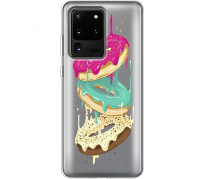 Силіконовий чохол BoxFace Samsung G988 Galaxy S20 Ultra Donuts (38881-cc7)