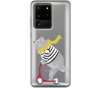 Силіконовий чохол BoxFace Samsung G988 Galaxy S20 Ultra Happy Bear (38881-cc10)