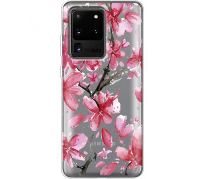 Силіконовий чохол BoxFace Samsung G988 Galaxy S20 Ultra Pink Magnolia (38881-cc37)