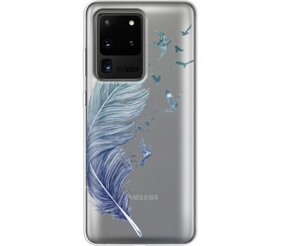 Силіконовий чохол BoxFace Samsung G988 Galaxy S20 Ultra Feather (38881-cc38)