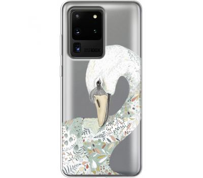Силіконовий чохол BoxFace Samsung G988 Galaxy S20 Ultra Swan (38881-cc24)