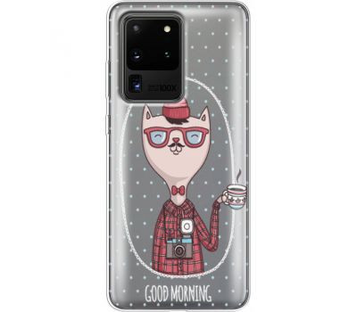 Силіконовий чохол BoxFace Samsung G988 Galaxy S20 Ultra Good Morning (38881-cc42)