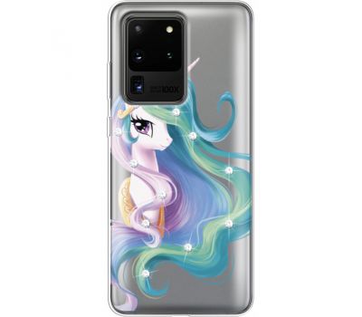 Силіконовий чохол BoxFace Samsung G988 Galaxy S20 Ultra Unicorn Queen (938881-rs3)