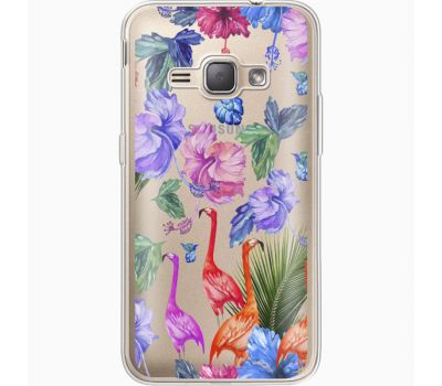 Силіконовий чохол BoxFace Samsung J120H Galaxy J1 2016 Flamingo (35052-cc40)