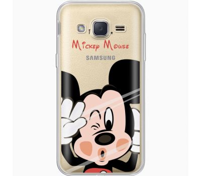 Силіконовий чохол BoxFace Samsung J200H Galaxy J2 Mister M (35054-cc58)
