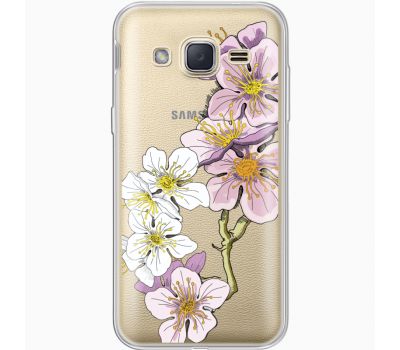 Силіконовий чохол BoxFace Samsung J200H Galaxy J2 Cherry Blossom (35054-cc4)