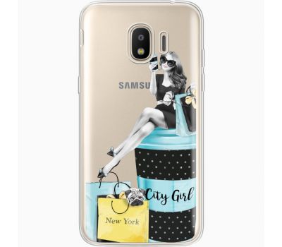 Силіконовий чохол BoxFace Samsung J250 Galaxy J2 (2018) City Girl (35055-cc56)
