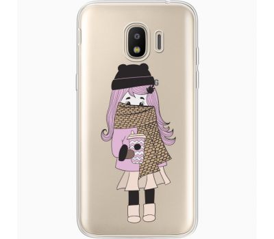 Силіконовий чохол BoxFace Samsung J250 Galaxy J2 (2018) Winter Morning Girl (35055-cc61)