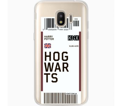 Силіконовий чохол BoxFace Samsung J250 Galaxy J2 (2018) Ticket Hogwarts (35055-cc91)