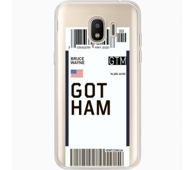 Силіконовий чохол BoxFace Samsung J250 Galaxy J2 (2018) Ticket Gotham (35055-cc92)
