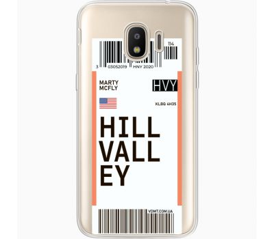 Силіконовий чохол BoxFace Samsung J250 Galaxy J2 (2018) Ticket Hill Valley (35055-cc94)