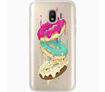 Силіконовий чохол BoxFace Samsung J250 Galaxy J2 (2018) Donuts (35055-cc7)