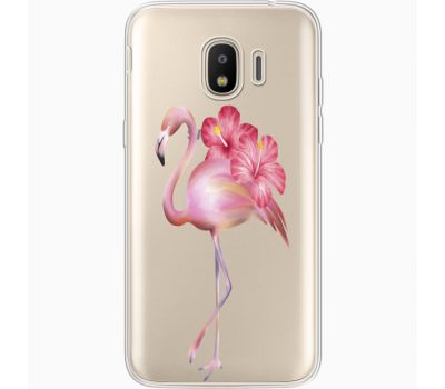 Силіконовий чохол BoxFace Samsung J250 Galaxy J2 (2018) Floral Flamingo (35055-cc12)