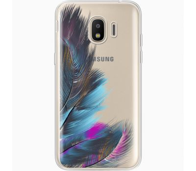 Силіконовий чохол BoxFace Samsung J250 Galaxy J2 (2018) Feathers (35055-cc48)