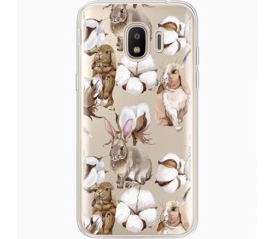 Силіконовий чохол BoxFace Samsung J250 Galaxy J2 (2018) Cotton and Rabbits (35055-cc49)