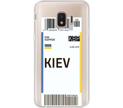 Силіконовий чохол BoxFace Samsung J260 Galaxy J2 Core Ticket Kiev (35464-cc88)