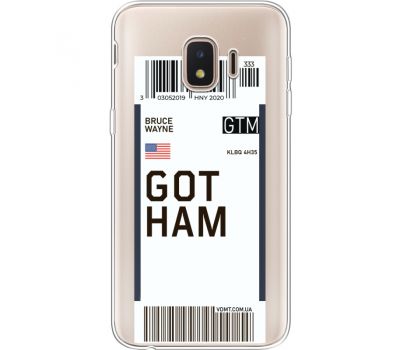 Силіконовий чохол BoxFace Samsung J260 Galaxy J2 Core Ticket Gotham (35464-cc92)