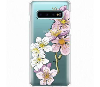 Силіконовий чохол BoxFace Samsung G973 Galaxy S10 Cherry Blossom (35879-cc4)