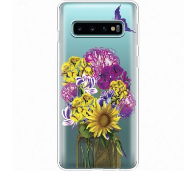 Силіконовий чохол BoxFace Samsung G973 Galaxy S10 My Bouquet (35879-cc20)