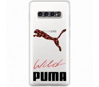 Силіконовий чохол BoxFace Samsung G975 Galaxy S10 Plus Wild Cat (35881-cc66)