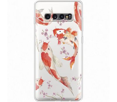 Силіконовий чохол BoxFace Samsung G975 Galaxy S10 Plus Japanese Koi Fish (35881-cc3)