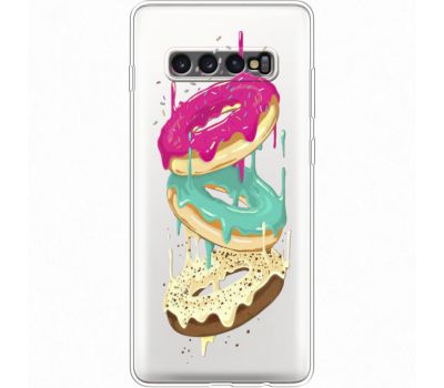 Силіконовий чохол BoxFace Samsung G975 Galaxy S10 Plus Donuts (35881-cc7)