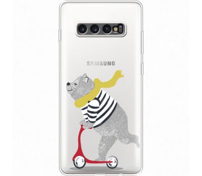 Силіконовий чохол BoxFace Samsung G975 Galaxy S10 Plus Happy Bear (35881-cc10)
