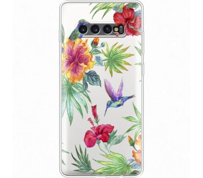 Силіконовий чохол BoxFace Samsung G975 Galaxy S10 Plus Tropical (35881-cc25)