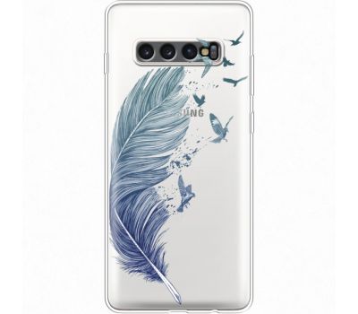 Силіконовий чохол BoxFace Samsung G975 Galaxy S10 Plus Feather (35881-cc38)