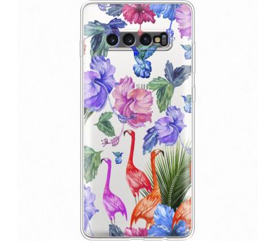 Силіконовий чохол BoxFace Samsung G975 Galaxy S10 Plus Flamingo (35881-cc40)