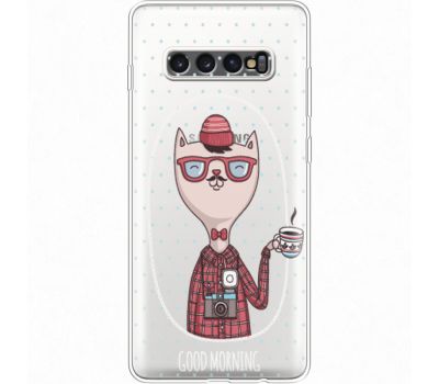 Силіконовий чохол BoxFace Samsung G975 Galaxy S10 Plus Good Morning (35881-cc42)