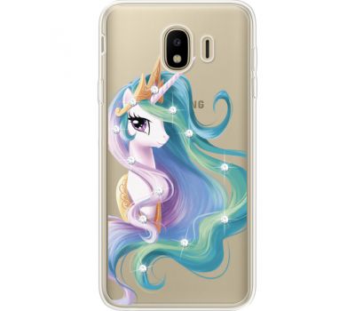 Силіконовий чохол BoxFace Samsung J400 Galaxy J4 2018 Unicorn Queen (935018-rs3)